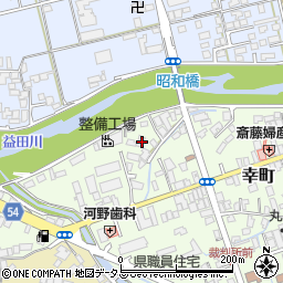 島根県益田市幸町2-22周辺の地図