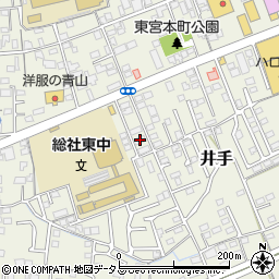 岡山県総社市井手574周辺の地図