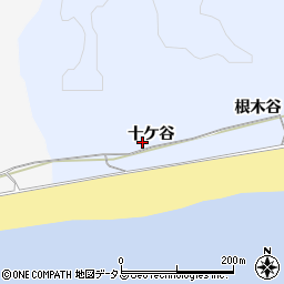 愛知県豊橋市東細谷町十ケ谷周辺の地図