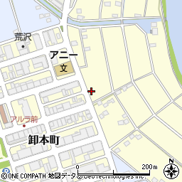 静岡県浜松市中央区白羽町1563周辺の地図