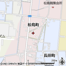静岡県浜松市中央区松島町187周辺の地図