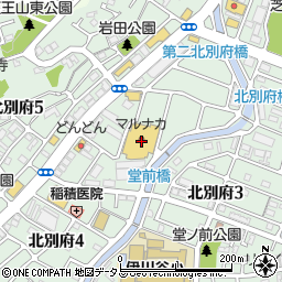 兵庫県神戸市西区北別府4丁目15-10周辺の地図
