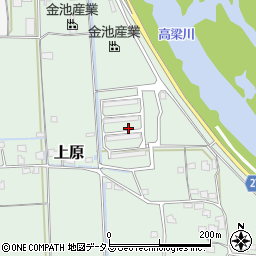 岡山県総社市上原73周辺の地図