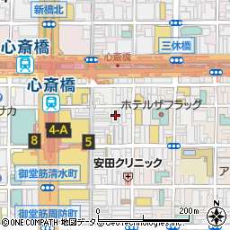心斎橋酒場 叶えや周辺の地図