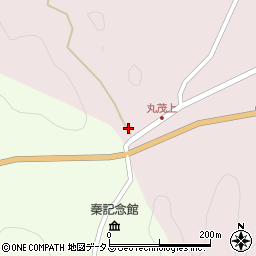 島根県益田市美都町丸茂1158周辺の地図