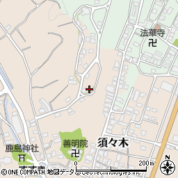 静岡県牧之原市須々木287-36周辺の地図