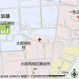 静岡県磐田市太郎馬新田31周辺の地図