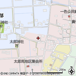 静岡県磐田市太郎馬新田19周辺の地図