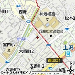 寿司・松田周辺の地図