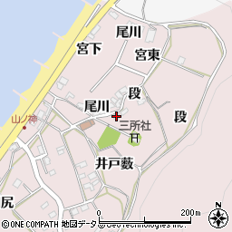 愛知県田原市野田町井戸薮21周辺の地図