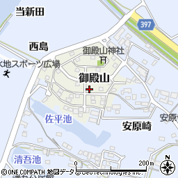 愛知県田原市御殿山96周辺の地図