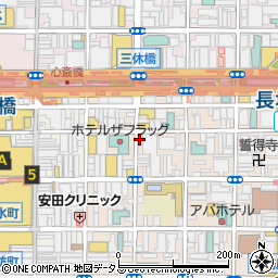 タコタコキング 三休橋店周辺の地図