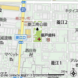 仲村神社周辺の地図
