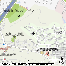 奈良県奈良市五条西2丁目16-15周辺の地図