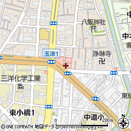 東大阪水産株式会社周辺の地図