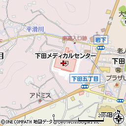 I&H下田薬局周辺の地図