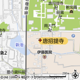 奈良県奈良市五条町16-15周辺の地図