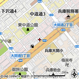 岡工務店本社ビル周辺の地図