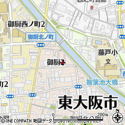 ピュアハイツ中澤周辺の地図