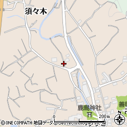 静岡県牧之原市須々木227周辺の地図