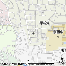 奈良県奈良市平松4丁目20周辺の地図