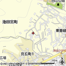 兵庫県神戸市長田区西山町4丁目23-1周辺の地図