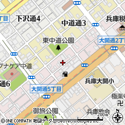 三教ビル周辺の地図