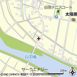 静岡県浜松市中央区白羽町1086周辺の地図