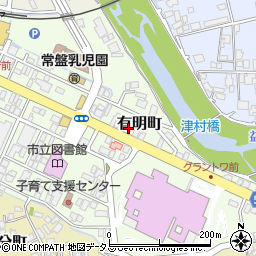 島根県益田市有明町2周辺の地図