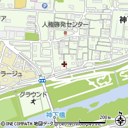 岡山県岡山市中区神下316周辺の地図