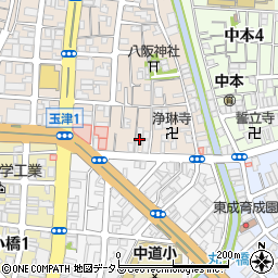 沢村紙工周辺の地図
