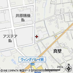 岡山県総社市真壁1214周辺の地図