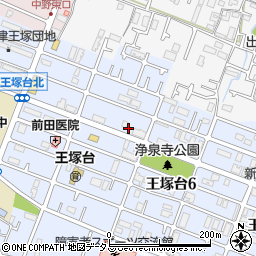 兵庫県神戸市西区王塚台5丁目88周辺の地図