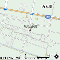 今沢公民館周辺の地図