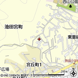 兵庫県神戸市長田区西山町4丁目23-21周辺の地図