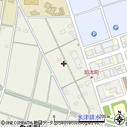 静岡県浜松市中央区法枝町804周辺の地図