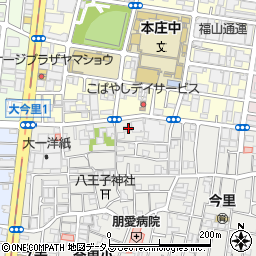大阪府大阪市東成区大今里1丁目6-3周辺の地図