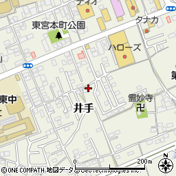 岡山県総社市井手515周辺の地図