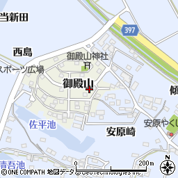 愛知県田原市御殿山85周辺の地図