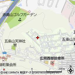奈良県奈良市五条西2丁目16-4周辺の地図