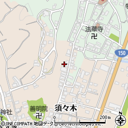 静岡県牧之原市須々木366周辺の地図