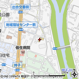 神戸市立たまつ幼稚園周辺の地図