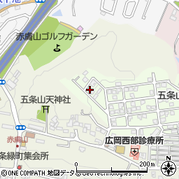 奈良県奈良市五条西2丁目16-20周辺の地図