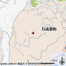 岡山県岡山市北区万成東町8周辺の地図