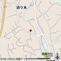 静岡県牧之原市須々木226周辺の地図