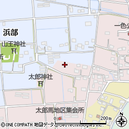 静岡県磐田市太郎馬新田32周辺の地図