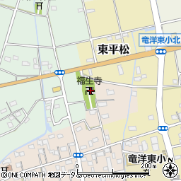 静岡県磐田市西平松22周辺の地図
