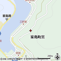 兵庫県姫路市家島町宮1205周辺の地図