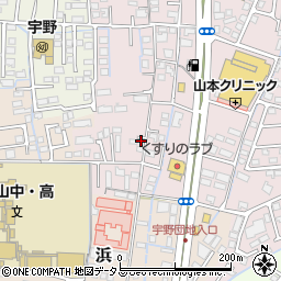 株式会社岡山総研　ＪＯＢＥＭＰＡＴＨＹ周辺の地図