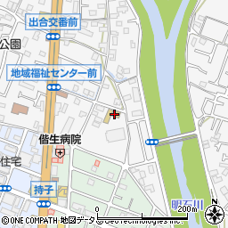 神戸市立　たまつ幼稚園周辺の地図